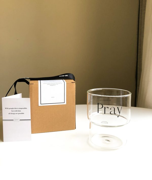 禱告 耐熱玻璃杯