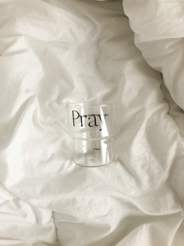 禱告 耐熱玻璃杯