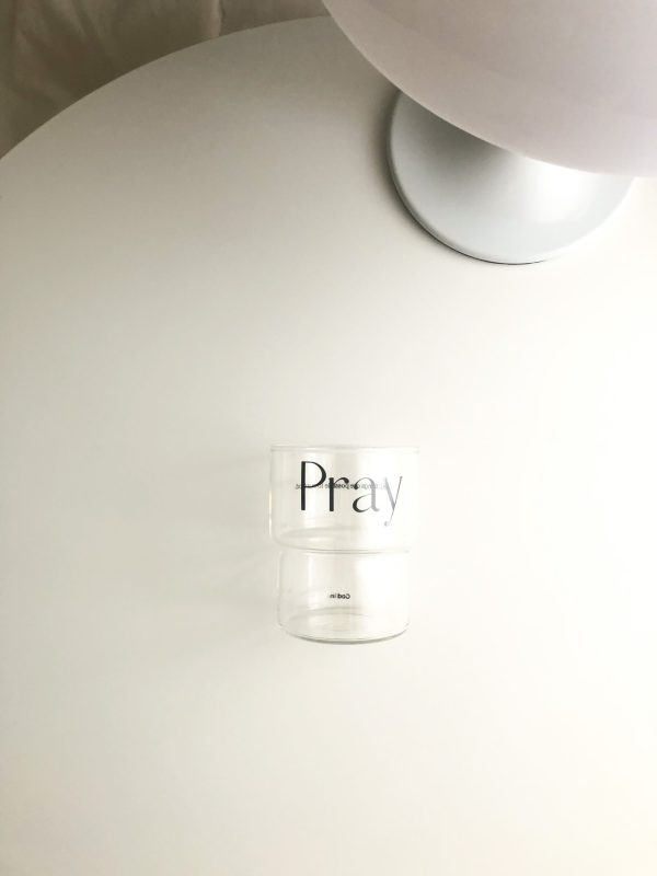 禱告 耐熱玻璃杯