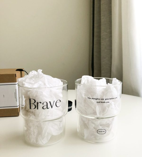 勇敢 耐熱玻璃杯